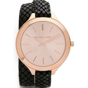 Michael Kors wrap around leather band